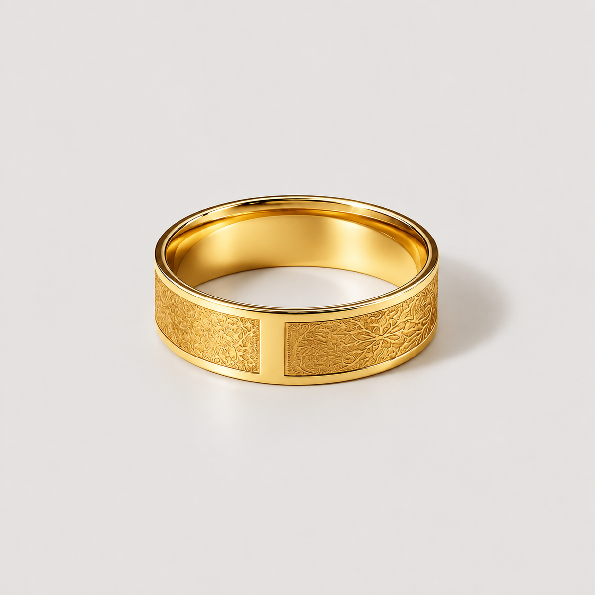 Coral Ring — studio product photograph