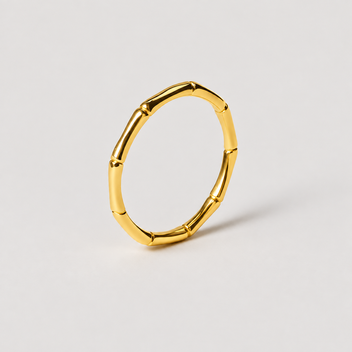 Bamboo Stacker Ring — studio product photograph