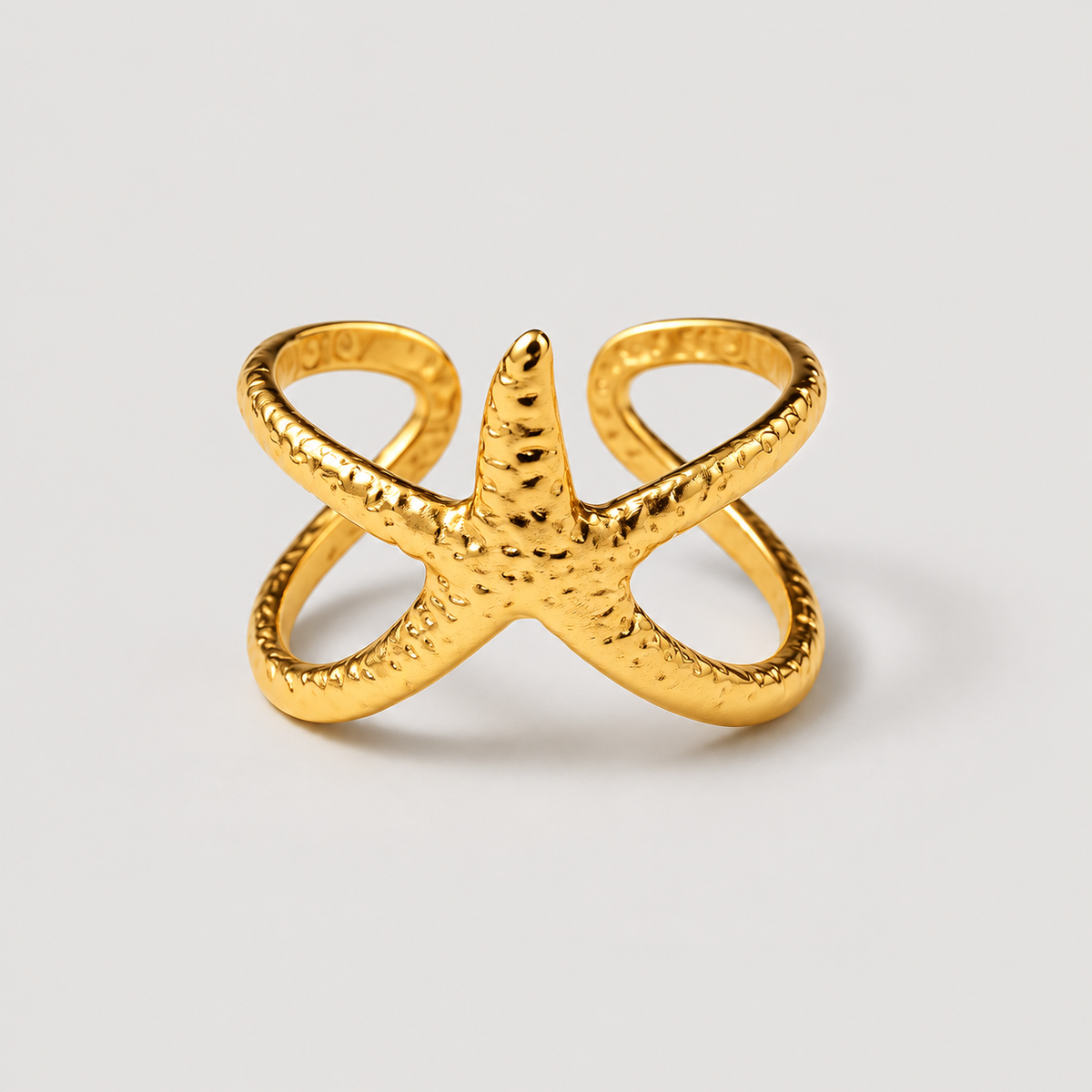 Sunstar Ring — studio product photograph