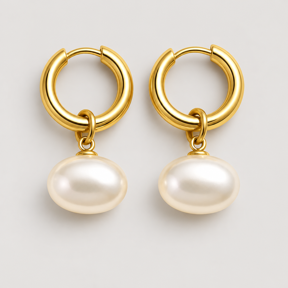 Petalstone Earrings — studio product photograph