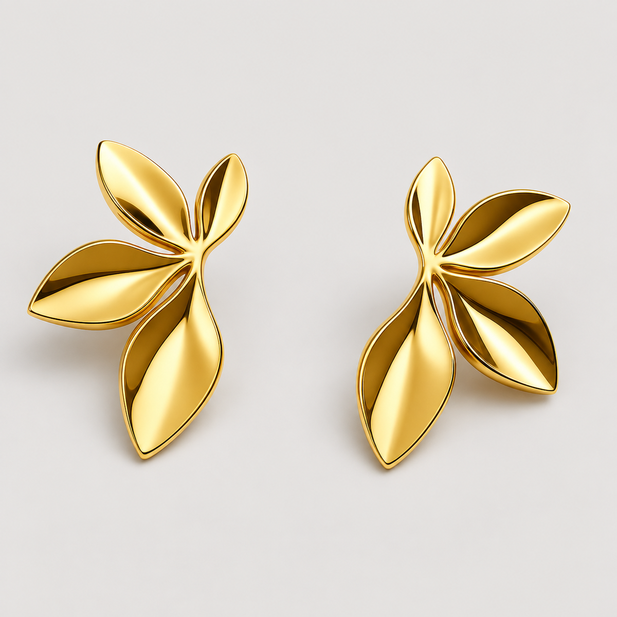 Mira Earrings — studio product photograph
