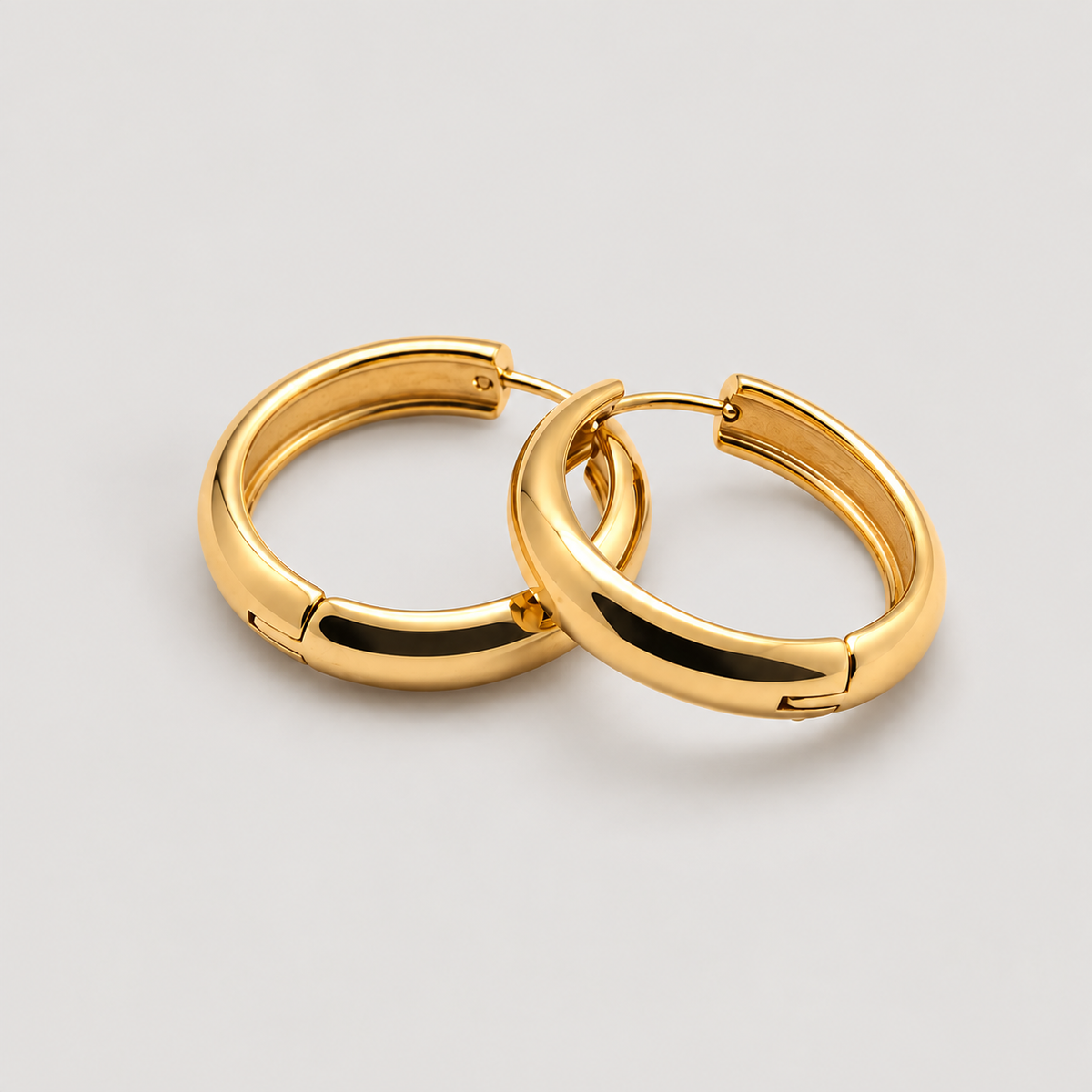 Amara Hoop Earrings — studio product photograph
