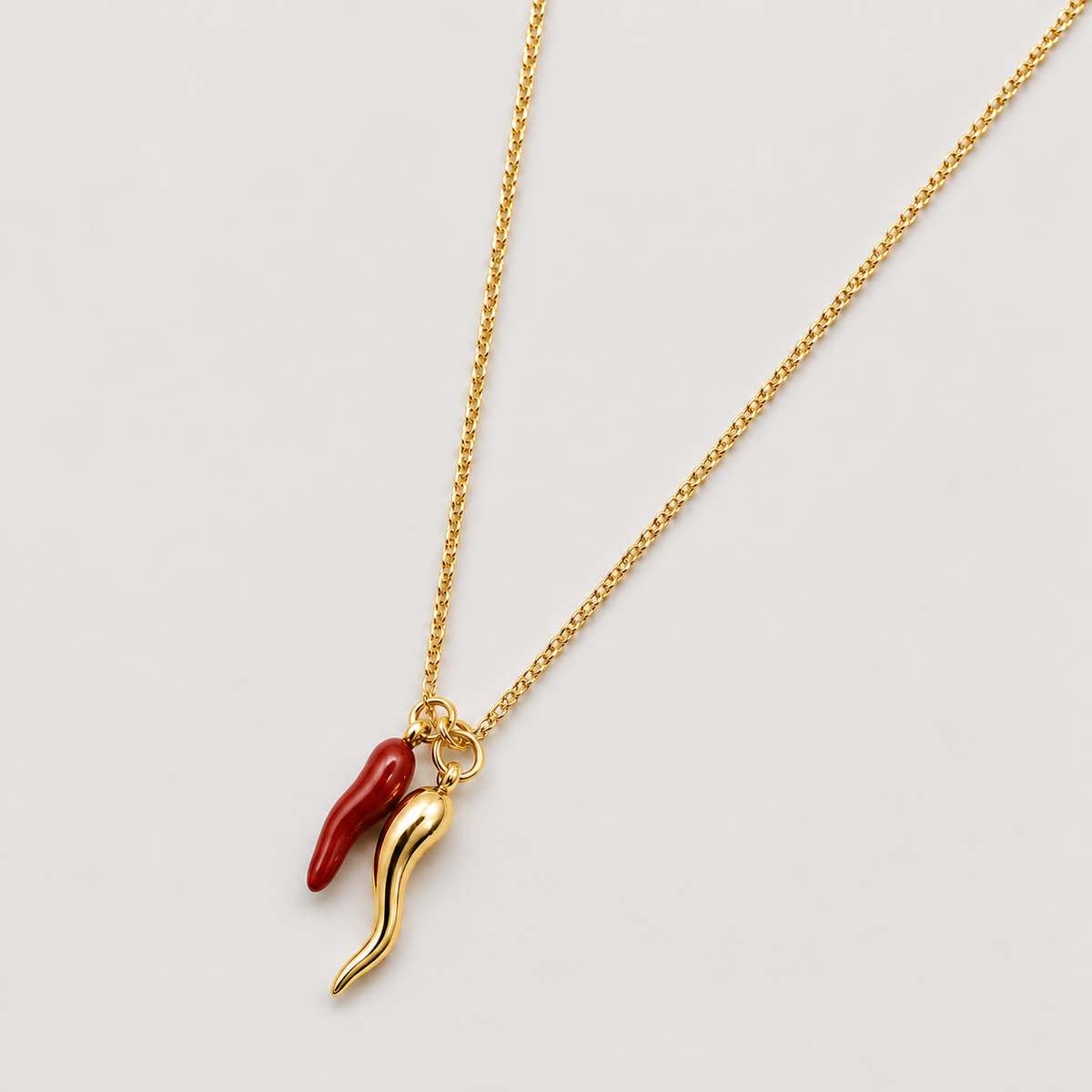 Catalonia Necklace — studio product photograph