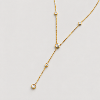 Milky Way Necklace — studio product photograph