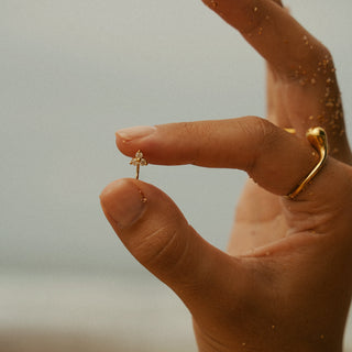 Trinity Star Comfort Earrings - PreOrder