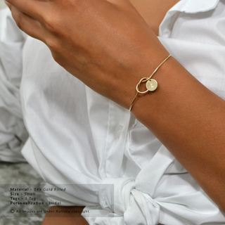 Rosa® Infinity Bangle Bracelet.