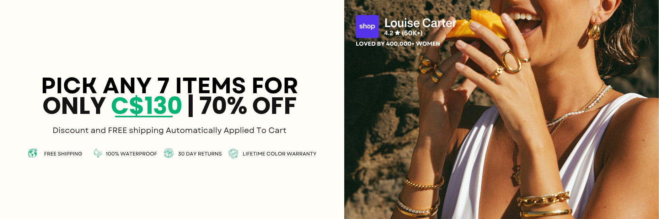 Pick any 7 jewelry pieces for A$135.00 - Louise Carter