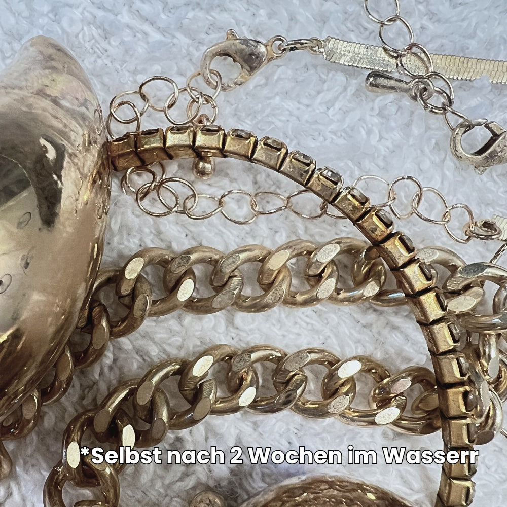 Anderer Schmuck — angelaufen nach Wasserexposition