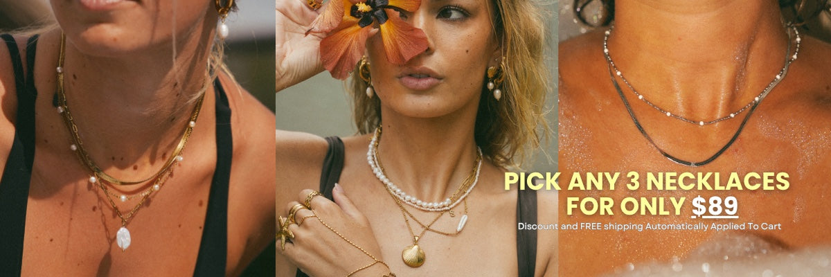 Buy 1 necklace get 2 FREE for $89 - Louise Carter
